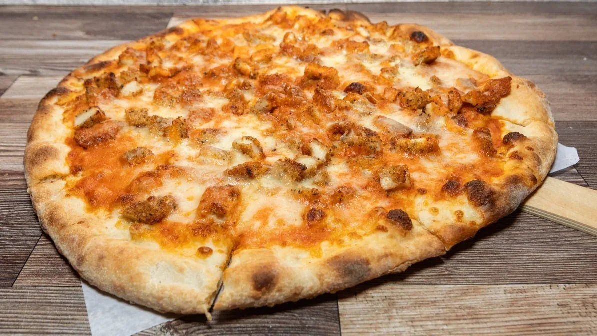 Chicken Francese Pizza at DeCaro's Pizzeria & Italian Eatery in Brick Township